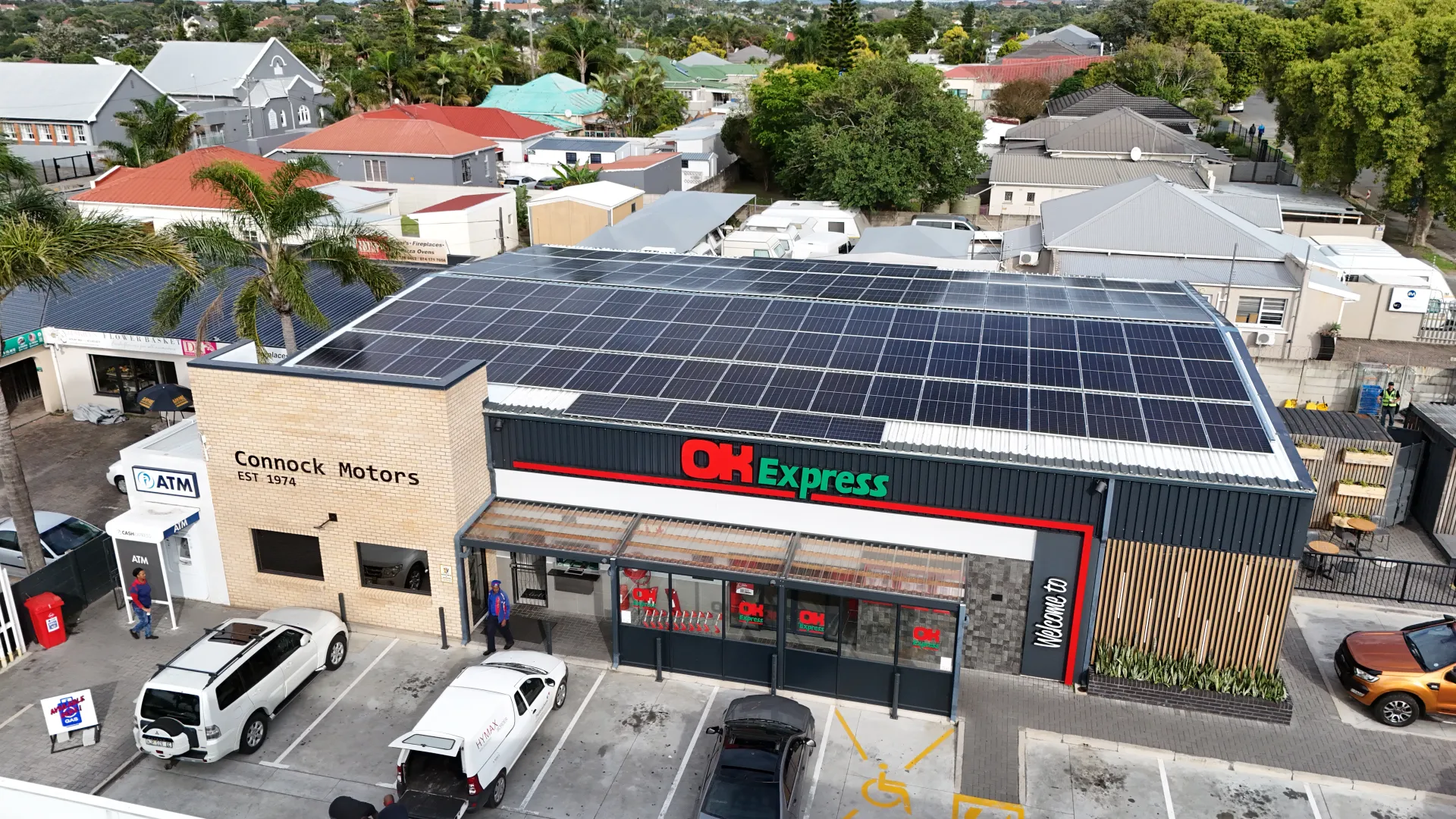 Connocks Motors Engen - Grid-Tied Solar