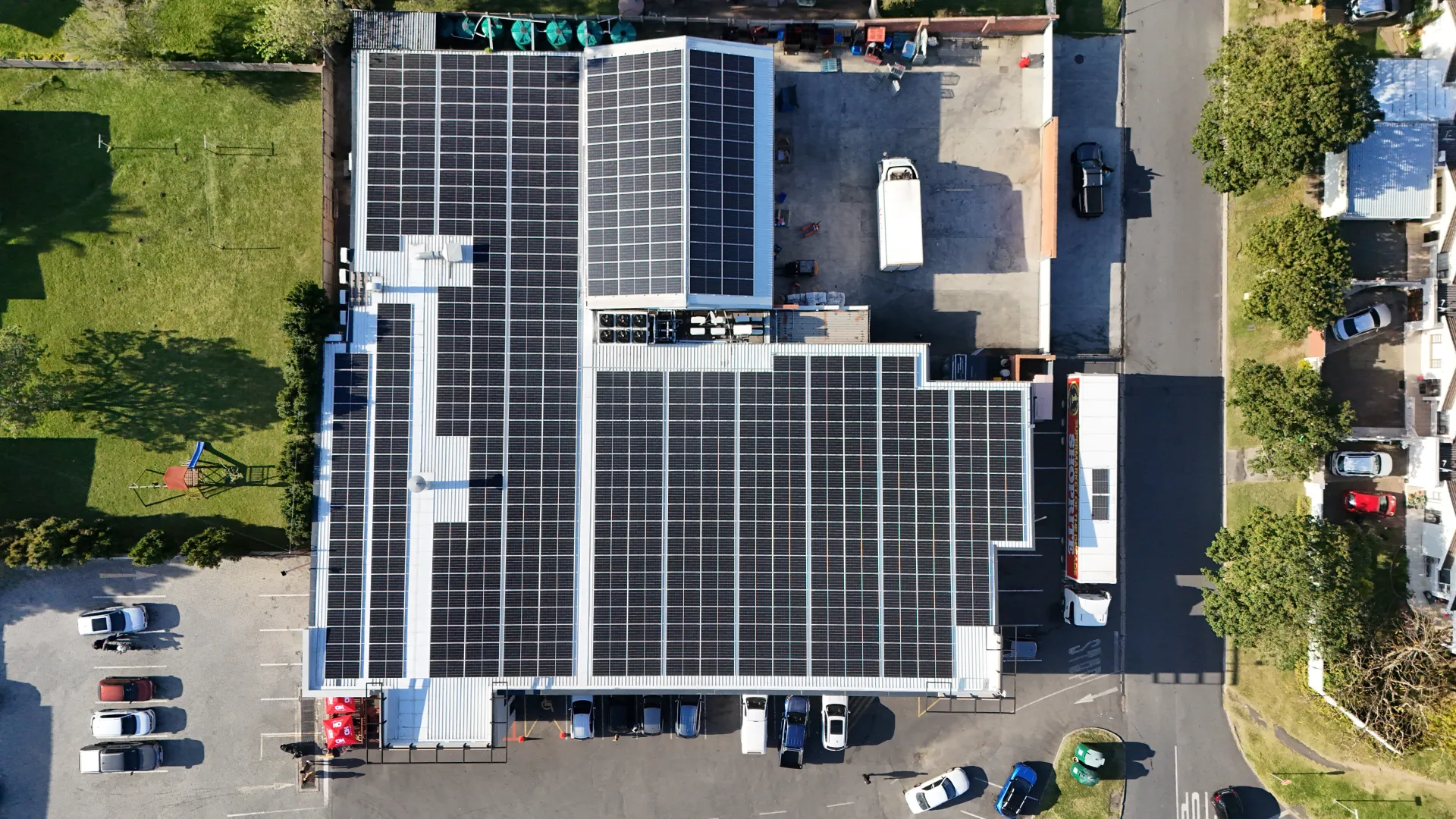 OK Foods Bonza Bay Road - Grid-Tied Solar