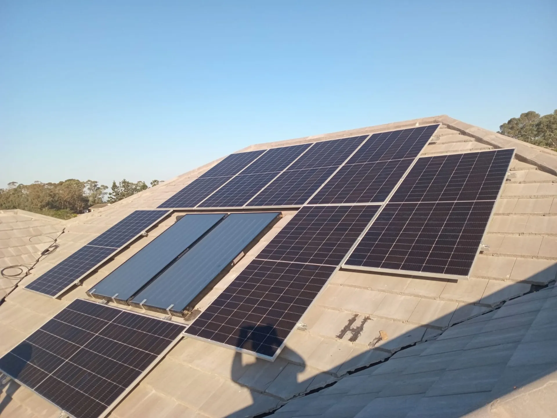 Residential Hybrid Solar Installation
